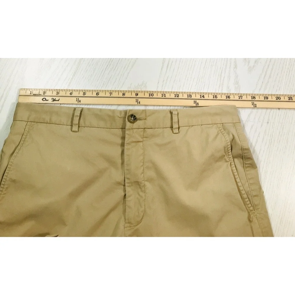 Onward Reserve Chino Golf Pants Men 33x30 Brown Cotton Blend Lightweight Preppy